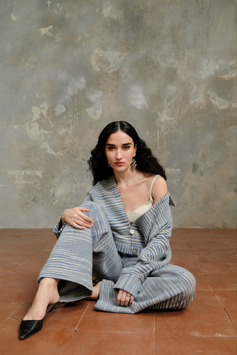 Handwoven and spun Khadi Cotton Pants